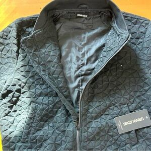 Men's Quilted Jacket - Dark Gray